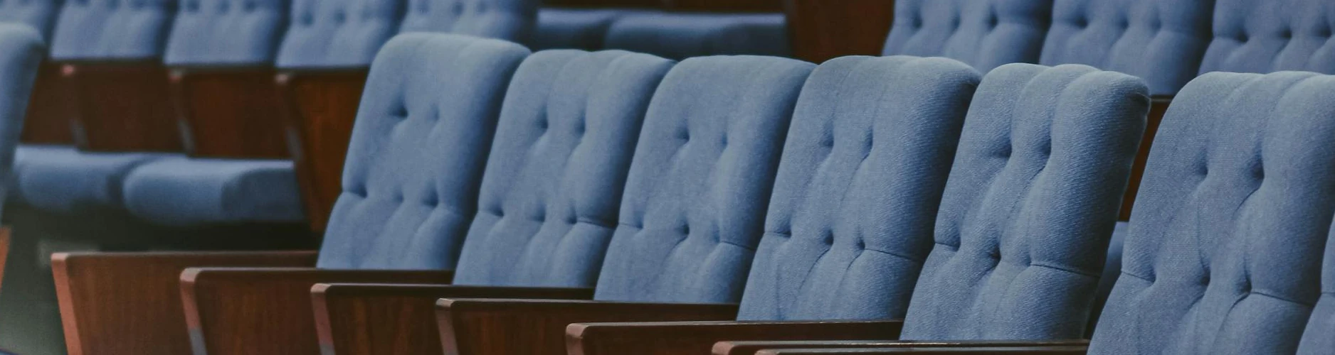 Chairs in a auditorium